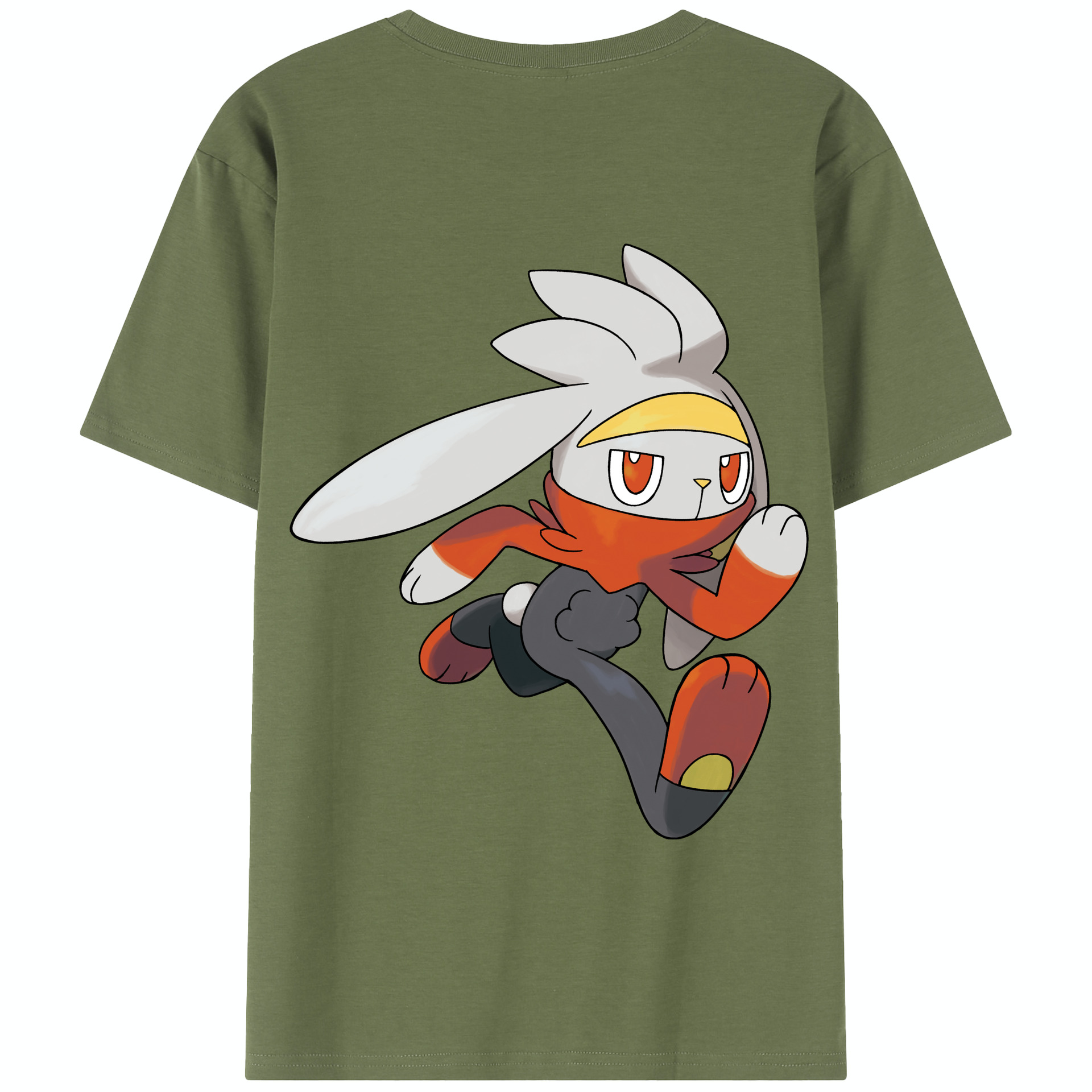 （画像用） ポケットモンスター Pokémon 綿100％半袖Tシャツ（背面プリント）